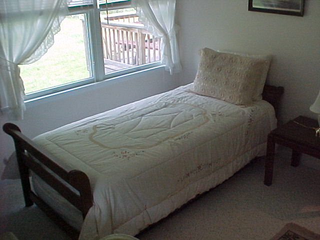 Trundle bed or use this room to set up your computer.
